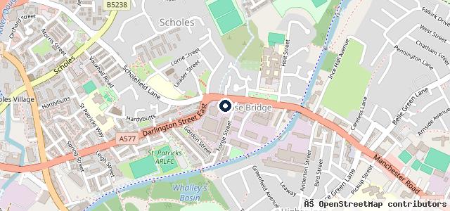 Map showing the location of Renegade Mobile Mechanics
