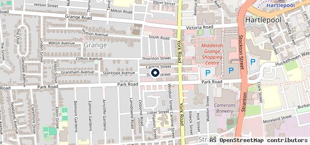 Map showing the location of Martin Smith Motor Vehicle Repairs