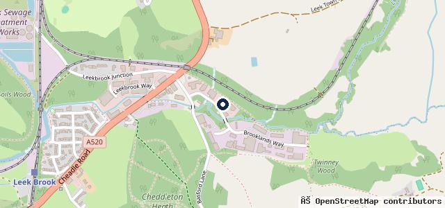 Map showing the location of Ryan Pantry Auto Services Ltd