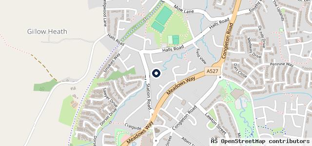Map showing the location of S H Autos