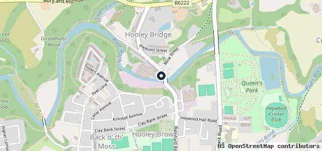 Map showing the location of A & A Motors