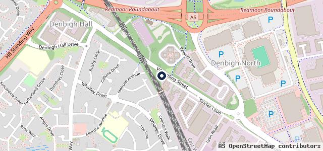 Map showing the location of AMP MOTs