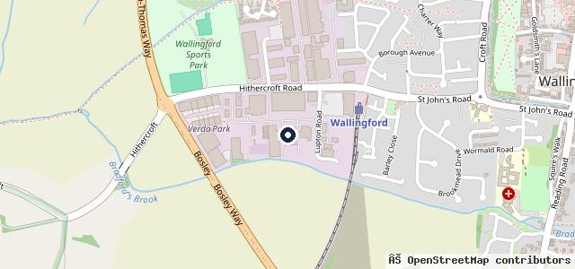Map showing the location of Allaway Auto Engineers - MOT Test Station for cars, motorcycles and light commercial vehicles