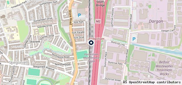 Map showing the location of Ashdale Engineering Ltd