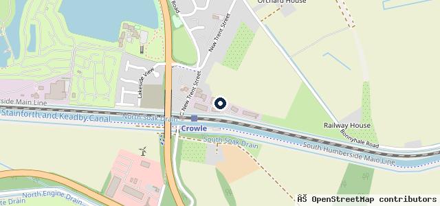 Map showing the location of Nicholson Motors