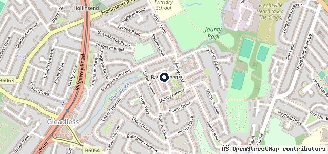 Map showing the location of Base Green Motor Services