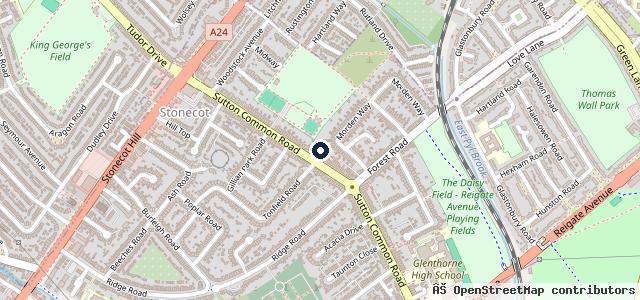 Map showing the location of Fawngrove Garage Ltd
