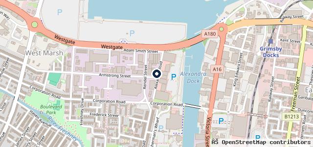 Map showing the location of Beckett Vehicle Repairs