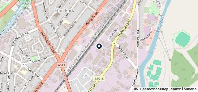 Map showing the location of 1 Stop Performance