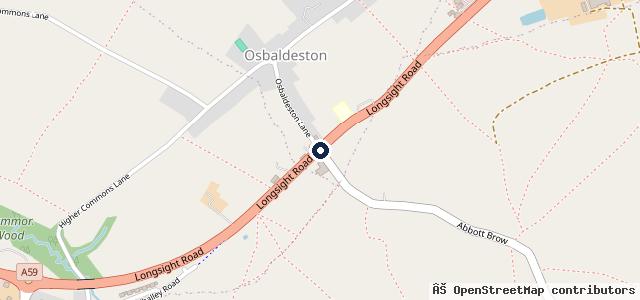 Map showing the location of Bowker Ribble Valley