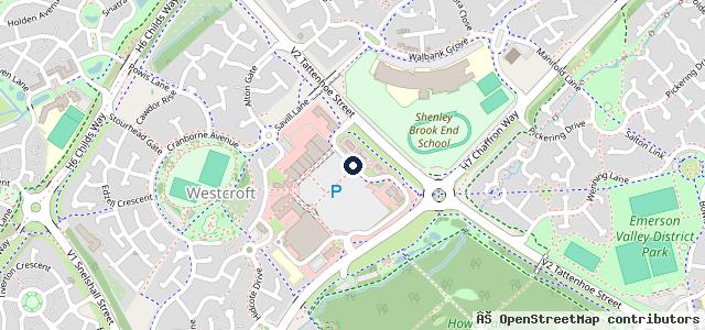 Map showing the location of Brayley Mazda Milton Keynes