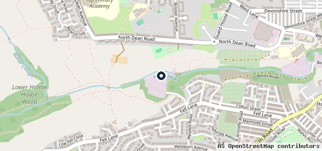 Map showing the location of G W Autos