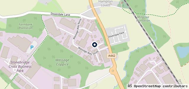 Map showing the location of FourD Motors | Worcester
