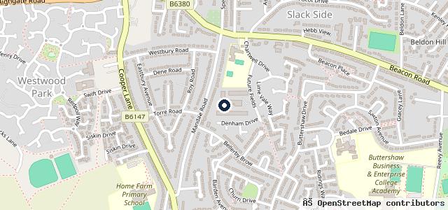 Map showing the location of Brook Suspension