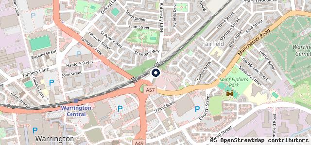 Map showing the location of Oates Recovery Ltd - 24hr Car & Commercial Breakdown Recovery