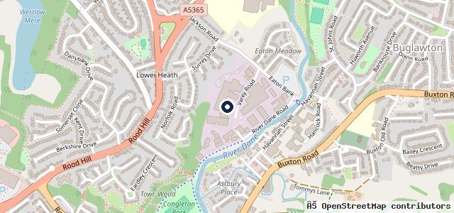 Map showing the location of Jacksons Motor Services