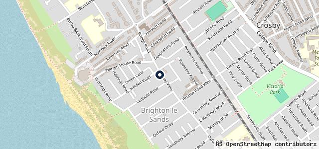 Map showing the location of SEFTON TYRES 24/7 MOBILE TYRE FITTING EXPERTS