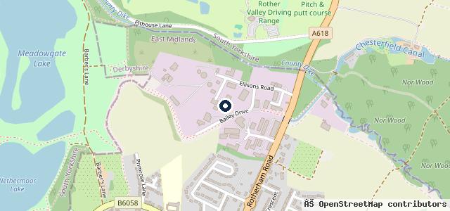 Map showing the location of TMR Detailing