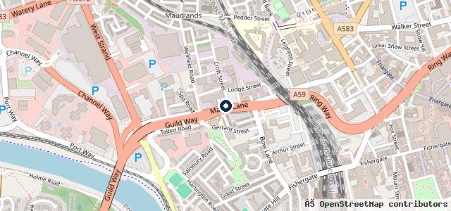 Map showing the location of Car Doctor