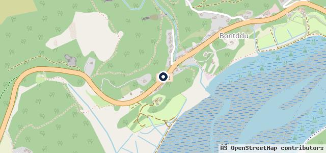 Map showing the location of Clogau Motors