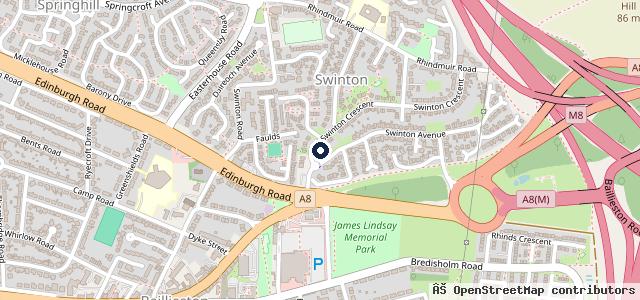 Map showing the location of Clarkson Commercial Van Sales Glasgow