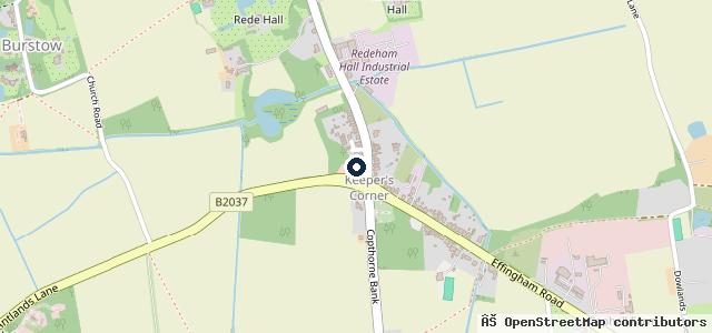 Map showing the location of Invicta Subaru Crawley, Bosch Service Centre