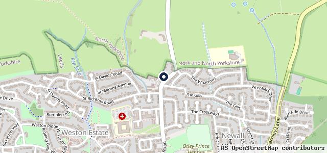Map showing the location of Edward Johnson (Otley) Ltd