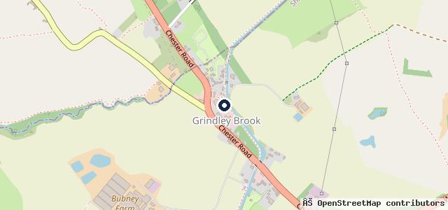 Map showing the location of DA Roberts Fuels &amp; Garage Limited, SY13 4QJ | Whitchurch