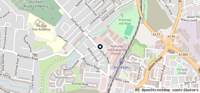 Map showing the location of Pro-Tech Vehicle Repair Specialist
