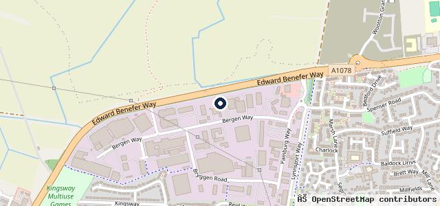Map showing the location of Holden Volvo King's Lynn