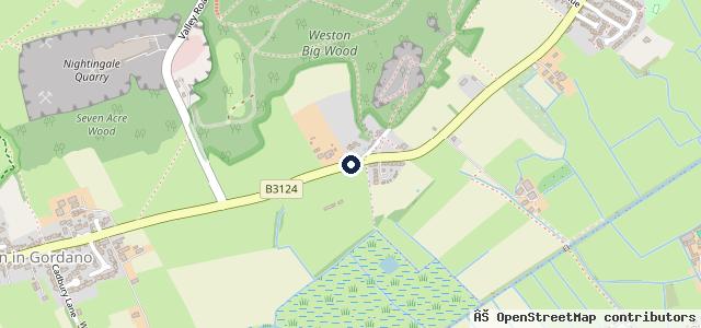 Map showing the location of Gordano Motor Services