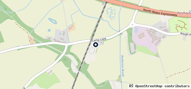 Map showing the location of VEHICLE REPAIR SERVICING LTD ( VRS Chester)