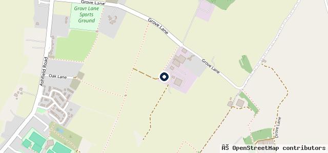 Map showing the location of M K Autos