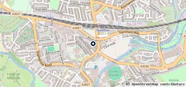 Map showing the location of GV Bikes