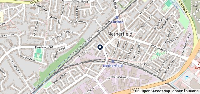 Map showing the location of H & A Vehicle Services