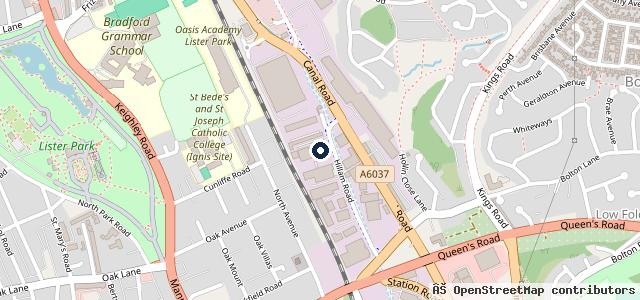 Map showing the location of Beckside 4x4 Centre