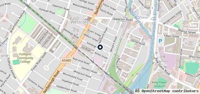 Map showing the location of Cambridge Auto Service