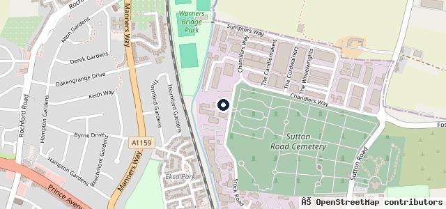 Map showing the location of J G Motorcycles | Southend-on-Sea