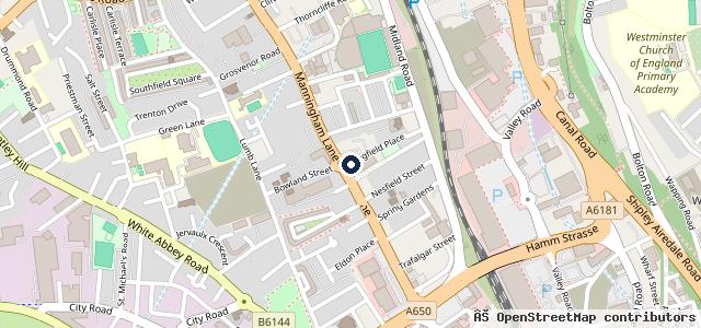 Map showing the location of A.S. Pickering Ltd