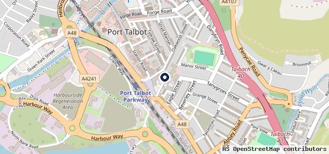Map showing the location of Astra Park Service Centre Ltd