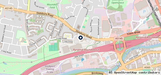 Map showing the location of Auto Repair Centre MCR Ltd