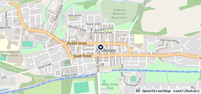 Map showing the location of Auto Repair