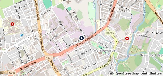 Map showing the location of Auto Solutions