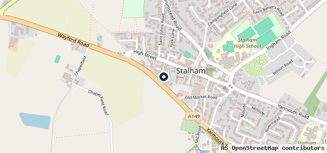 Map showing the location of BBM Motor Services