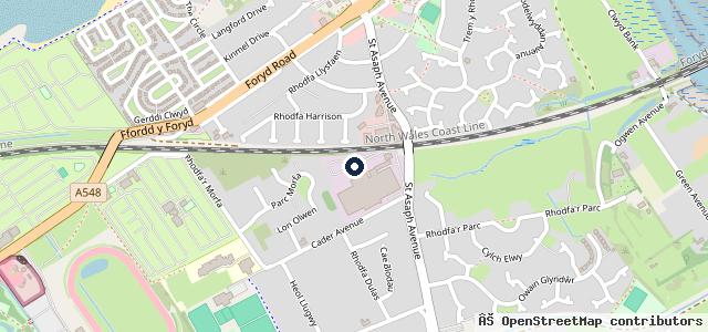 Map showing the location of Beeson Bros
