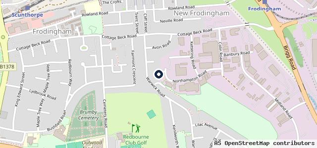 Map showing the location of Benji’s Bodyshop Ltd