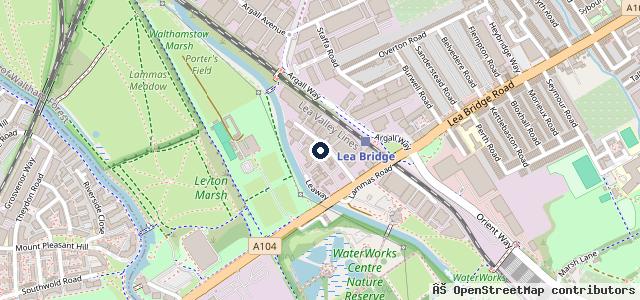 Map showing the location of Perkins Ford Service