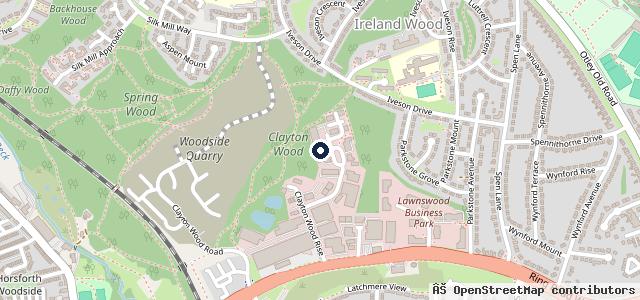 Map showing the location of The Motorhouse Ltd