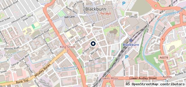 Map showing the location of Budget MOT Centre