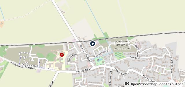 Map showing the location of Cambridge Smart Cars Ltd